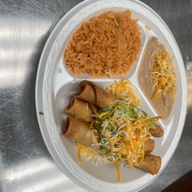 #8 Rolled Taquitos.
