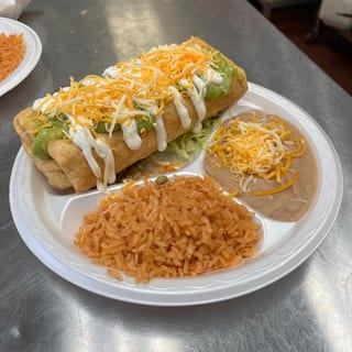 #9 Chimichanga Plate
